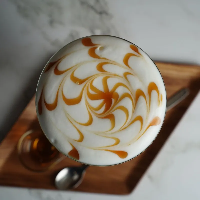 A Caramel Latte